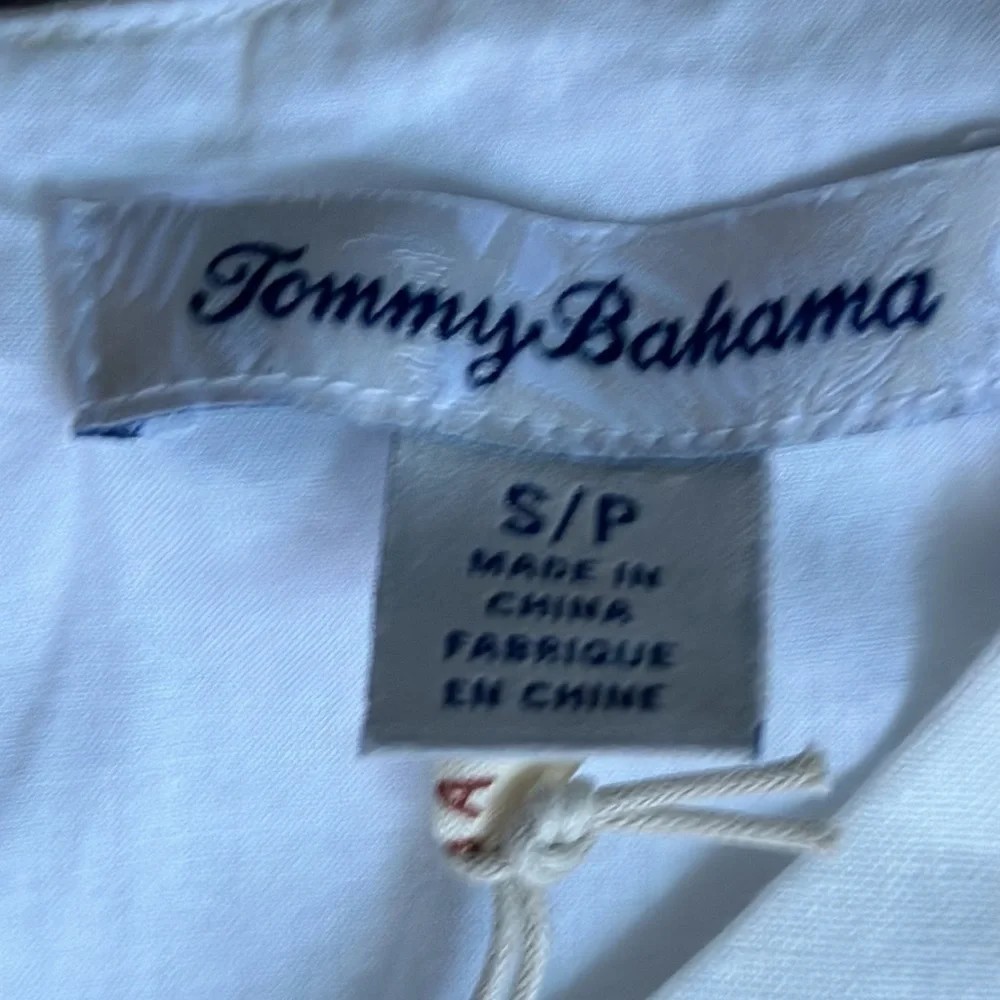 NWT MLB Atlanta Braves Tommy Bahama white linen dress baseball size small - Picture 6 of 10